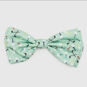 Golf bow tie for dog or cats specify small or large